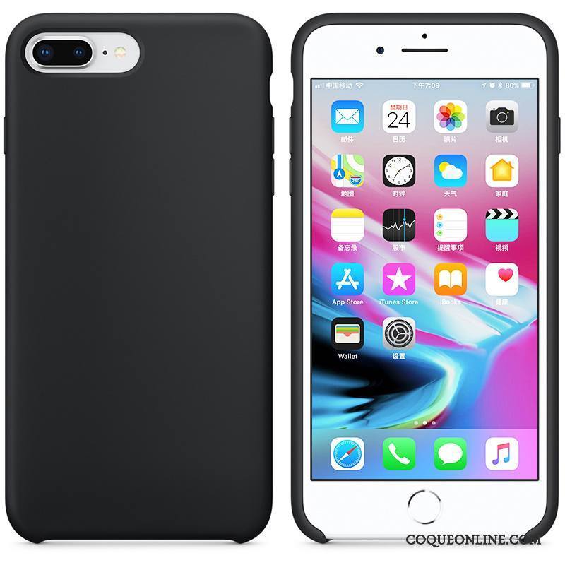 iPhone 7 Plus Étui Silicone Nouveau Marque De Tendance Tout Compris Fluide Doux Coque De Téléphone