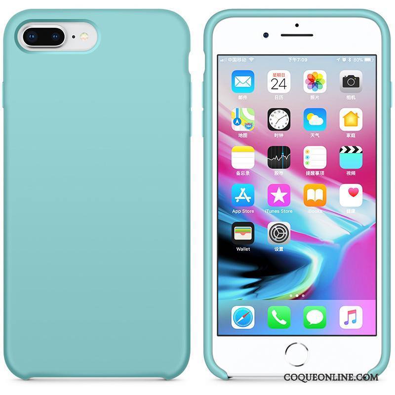 iPhone 7 Plus Étui Silicone Nouveau Marque De Tendance Tout Compris Fluide Doux Coque De Téléphone