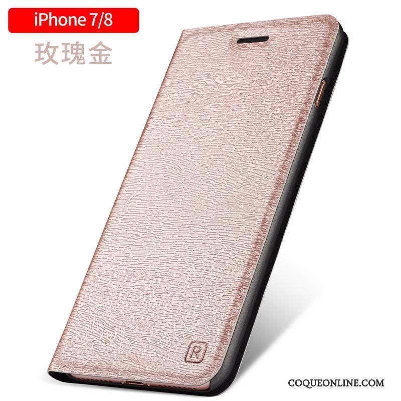 iPhone 7 Protection Étui En Cuir Coque De Téléphone Clamshell Tendance Nouveau Incassable