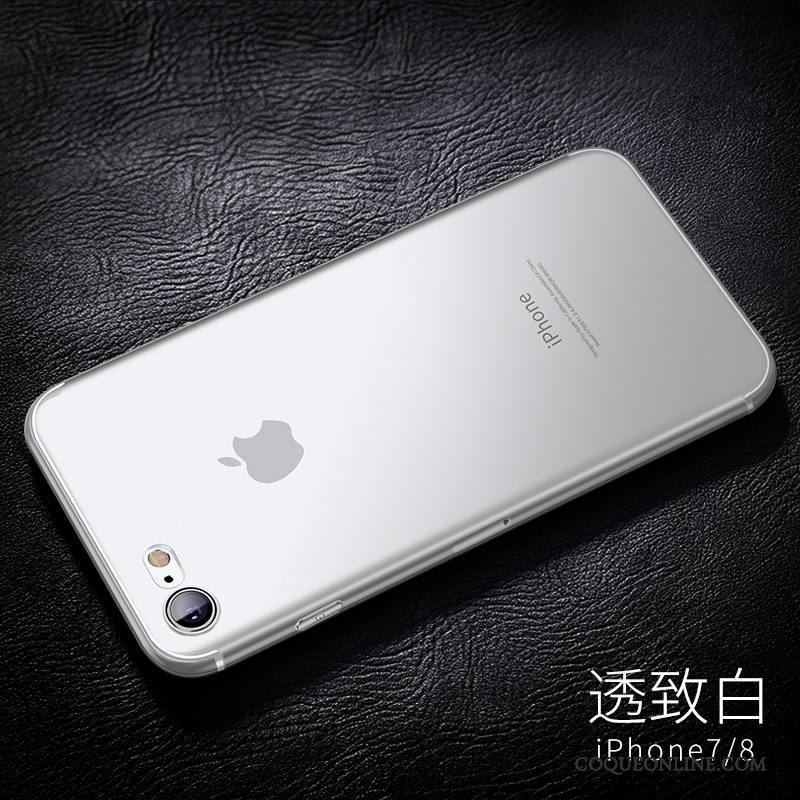 iPhone 7 Tendance Coque Délavé En Daim Silicone De Téléphone Étui Fluide Doux