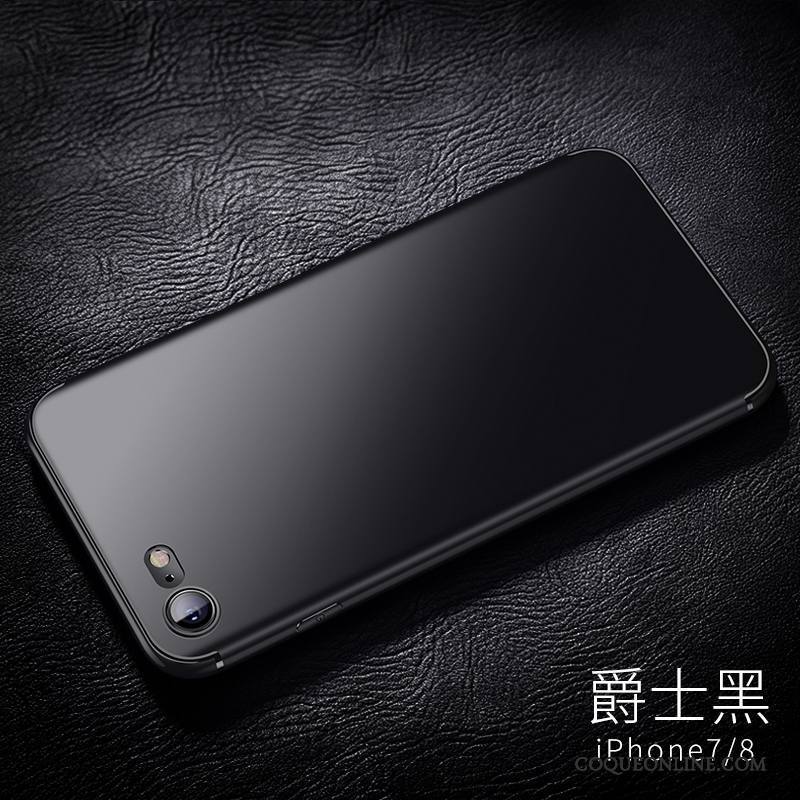 iPhone 7 Tendance Coque Délavé En Daim Silicone De Téléphone Étui Fluide Doux