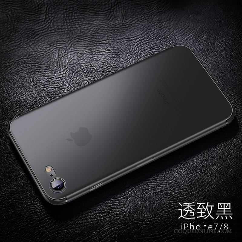 iPhone 7 Tendance Coque Délavé En Daim Silicone De Téléphone Étui Fluide Doux