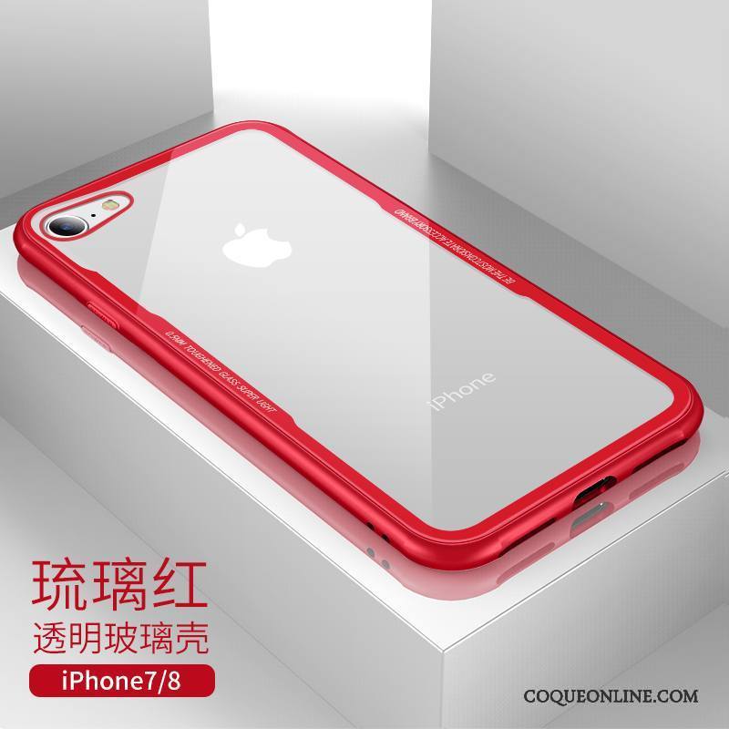 iPhone 7 Transparent Protection Incassable Étui Coque De Téléphone Blanc Tendance