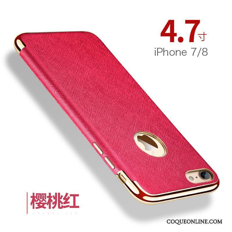 iPhone 7 Étui Protection Tendance Incassable Cuir Coque De Téléphone Magnétisme