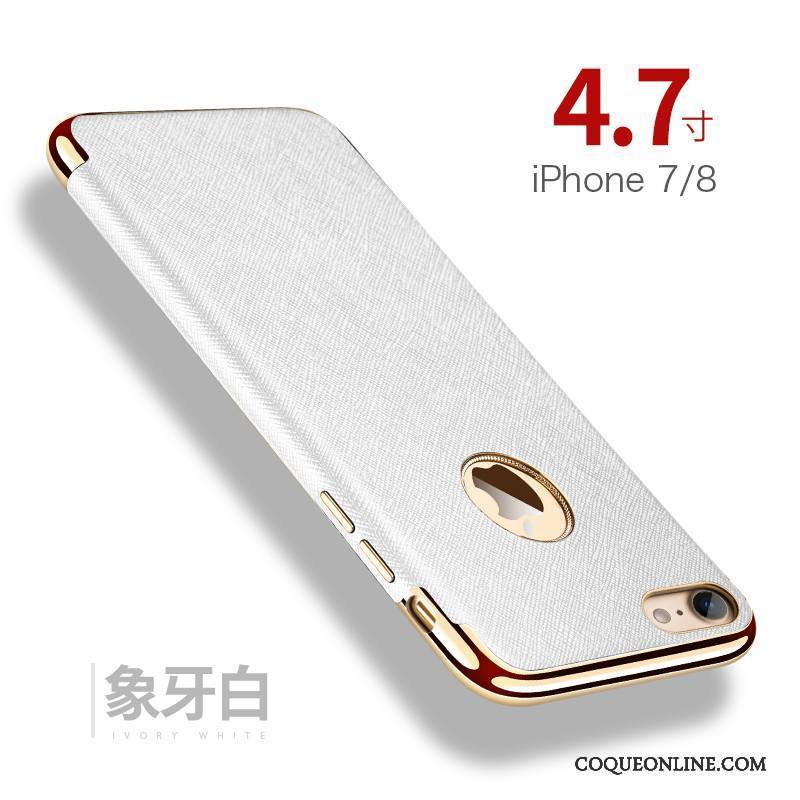 iPhone 7 Étui Protection Tendance Incassable Cuir Coque De Téléphone Magnétisme