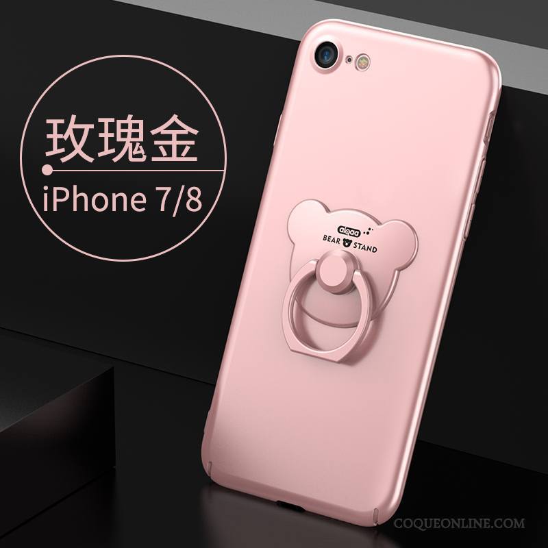 iPhone 7 Étui Très Mince Coque De Téléphone Incassable Noir Tout Compris Silicone