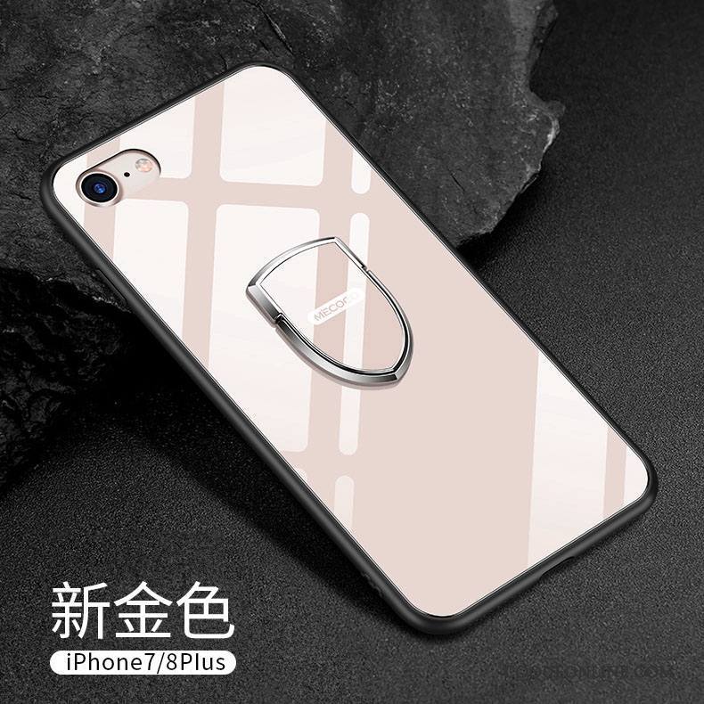 iPhone 8 Coque Très Mince Créatif Incassable Difficile Nouveau Verre Personnalité