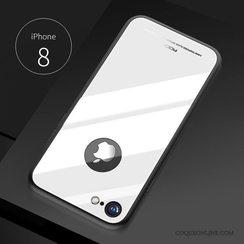 iPhone 8 Coque Étui Tout Compris Noir Incassable Tendance Difficile