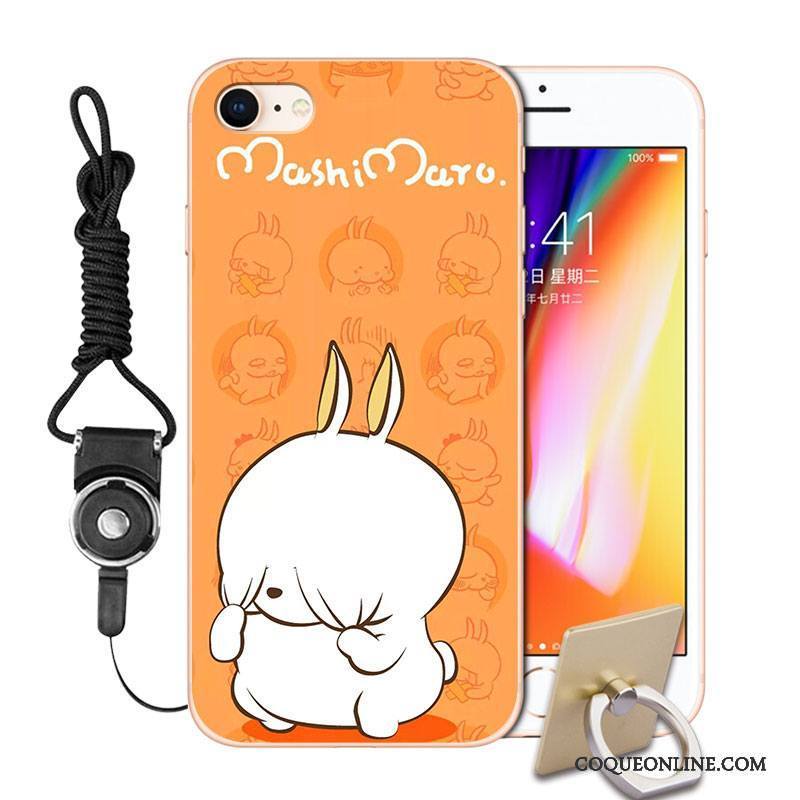 iPhone 8 Créatif Dessin Animé Peinture Étui Coque De Téléphone Personnalité Incassable