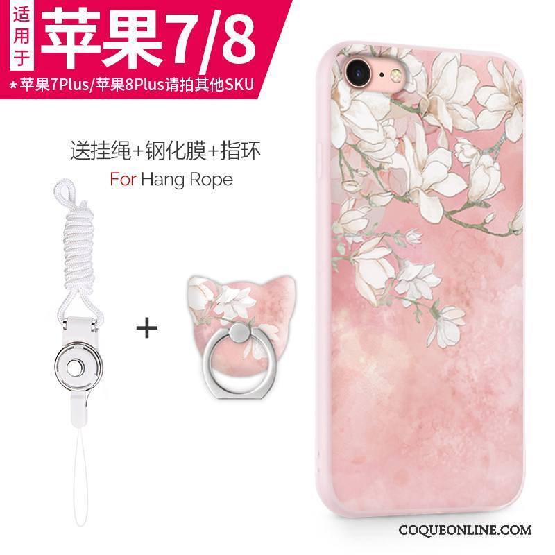 iPhone 8 Incassable Légère Fluide Doux Tout Compris Étui Protection Coque De Téléphone