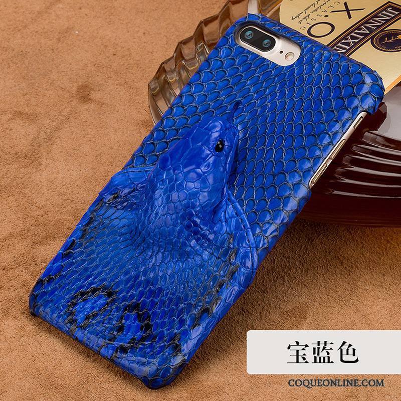 iPhone 8 Nouveau Protection Bleu Coque De Téléphone Luxe Incassable Étui