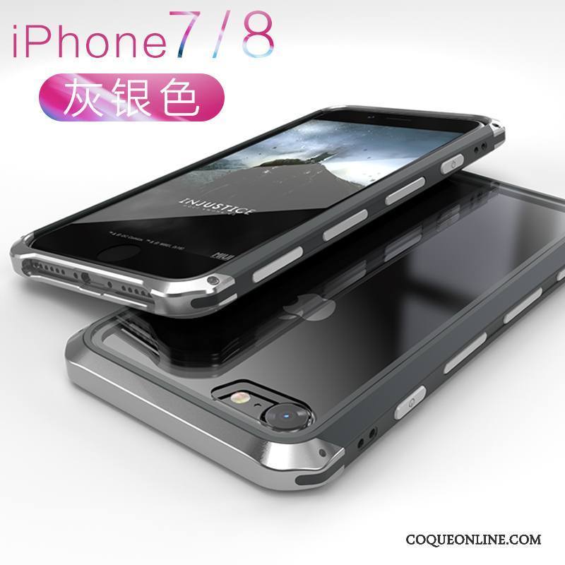iPhone 8 Ornements Suspendus Étui Verre Créatif Marque De Tendance Tout Compris Coque De Téléphone