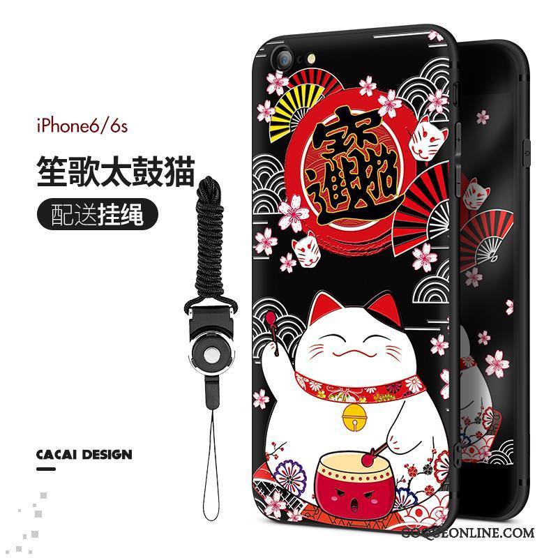 iPhone 8 Plus Dessin Animé Incassable Silicone Tout Compris Fluide Doux Étui Coque De Téléphone