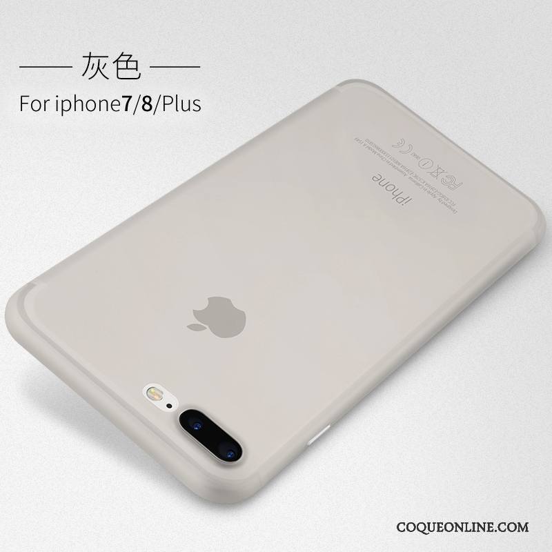 iPhone 8 Plus Nouveau Délavé En Daim Tout Compris Coque Difficile Tendance Étui