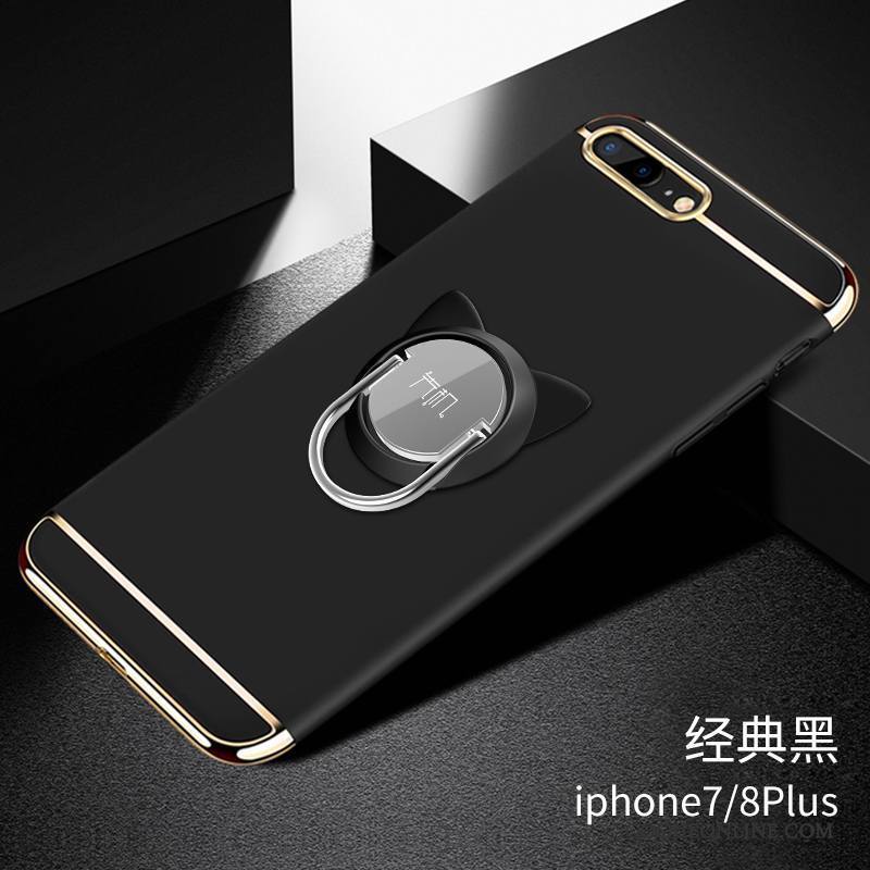 iPhone 8 Plus Étui Incassable Coque De Téléphone Délavé En Daim Bleu Nouveau Difficile