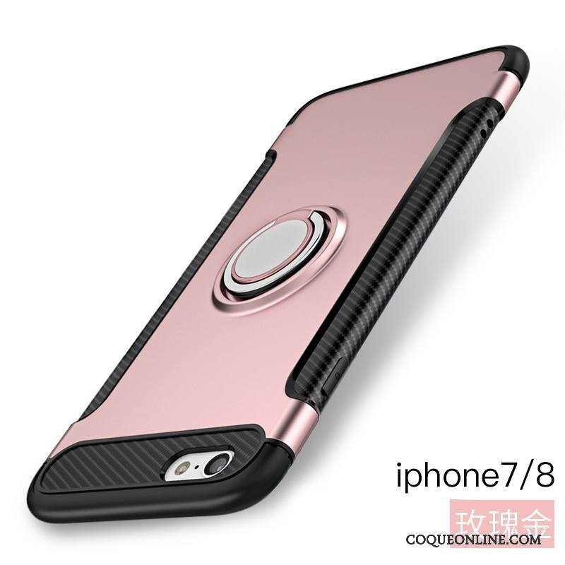 iPhone 8 Protection Étui Anneau Rouge Support Coque De Téléphone Jours