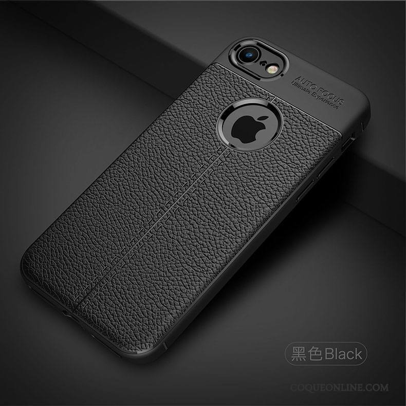 iPhone 8 Silicone Tout Compris Coque De Téléphone Tendance Étui Incassable Fluide Doux