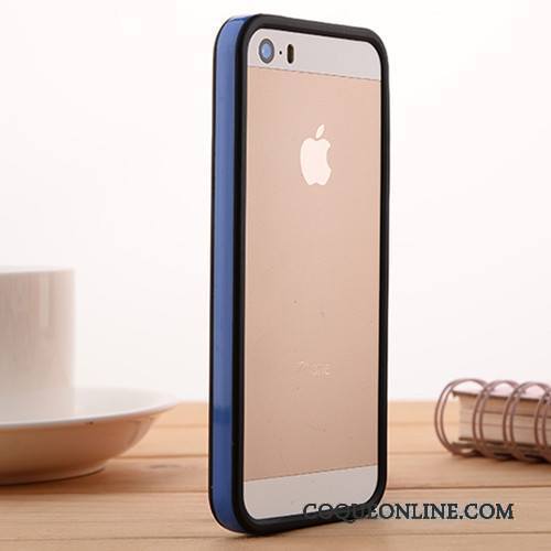 iPhone Se Border Vert Téléphone Portable Coque Fluide Doux Silicone De Téléphone