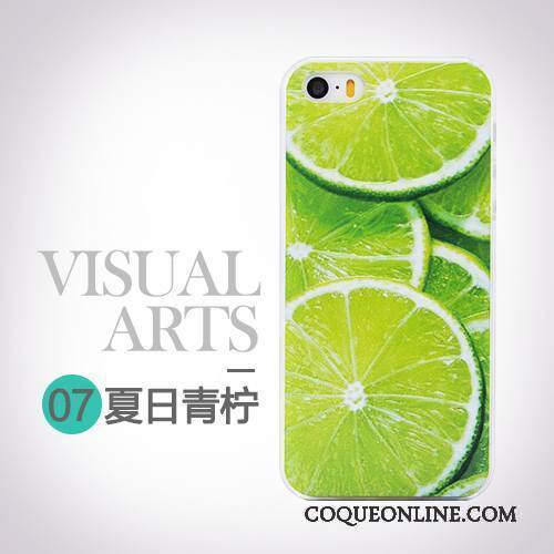 iPhone Se Charmant Personnalité Coque De Téléphone Créatif Vert Dessin Animé