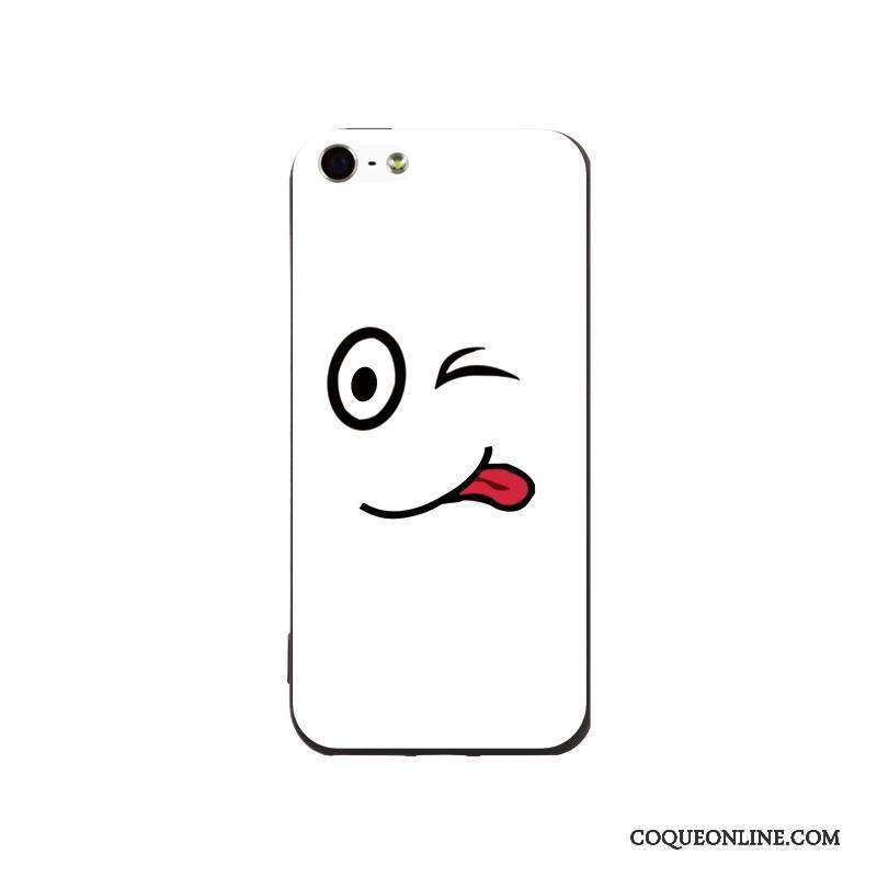 iPhone Se Coque De Téléphone Incassable Silicone Fluide Doux Peinture Tendance Dessin Animé