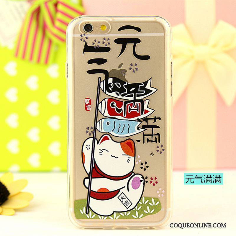 iPhone Se Fluide Doux Dessin Animé Nouveau Multicolore Incassable Téléphone Portable Coque De Téléphone