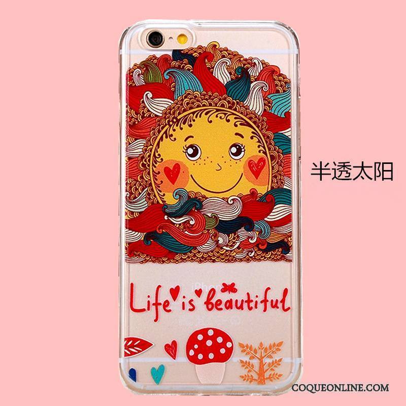 iPhone Se Fluide Doux Dessin Animé Nouveau Multicolore Incassable Téléphone Portable Coque De Téléphone