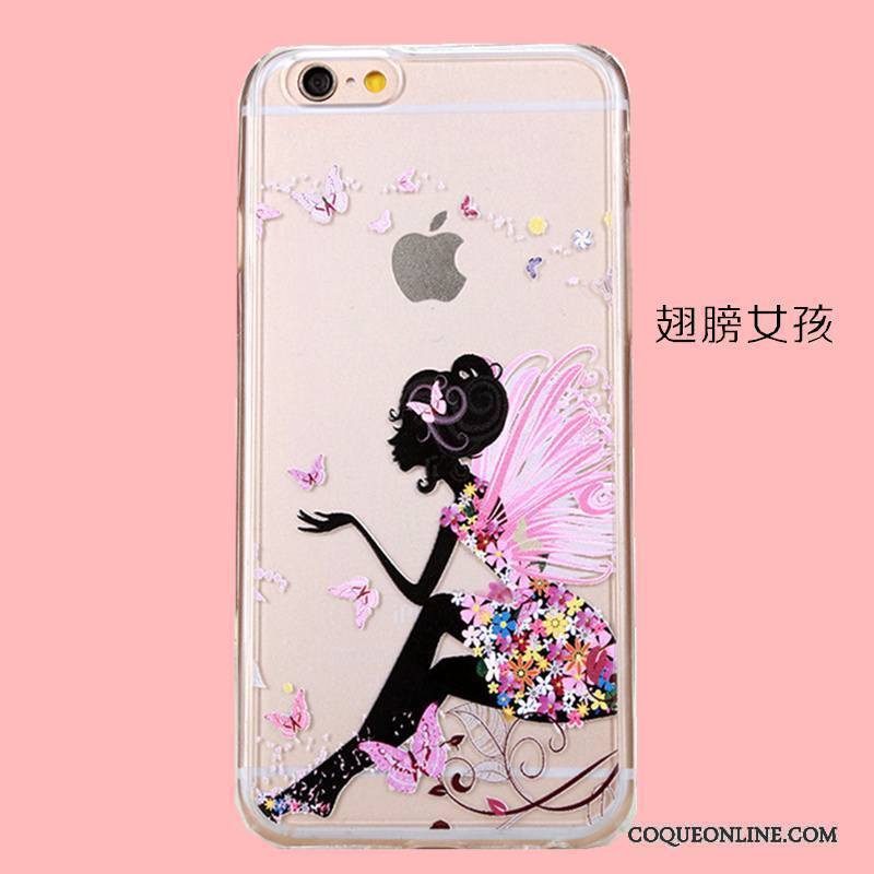 iPhone Se Fluide Doux Dessin Animé Nouveau Multicolore Incassable Téléphone Portable Coque De Téléphone