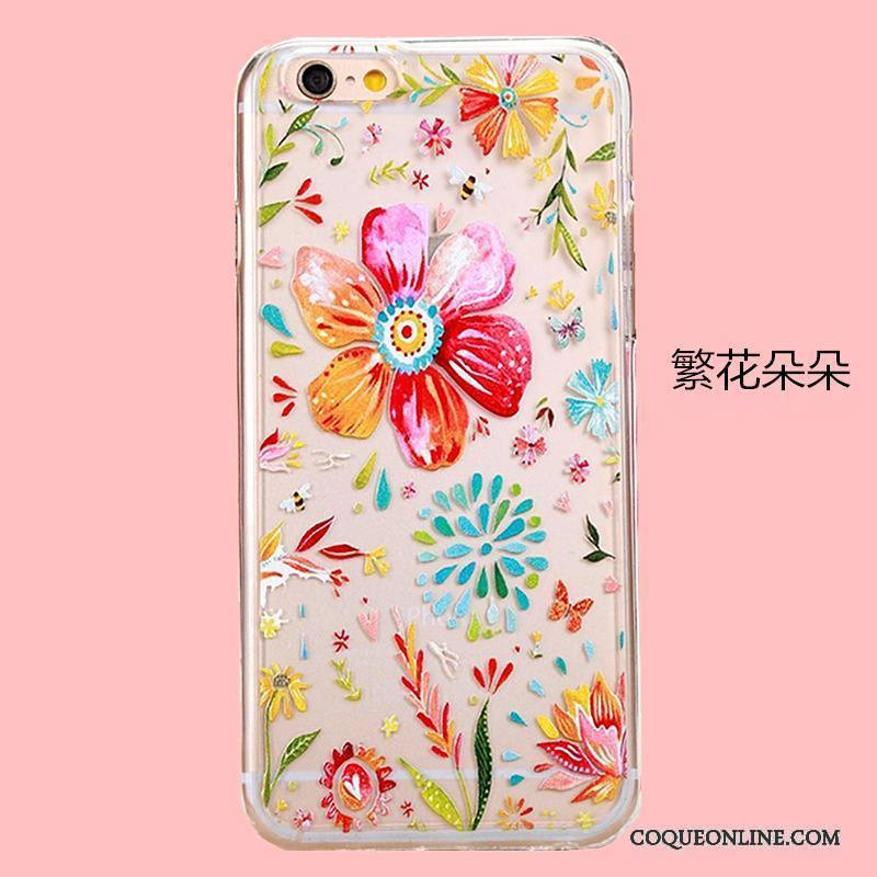 iPhone Se Fluide Doux Dessin Animé Nouveau Multicolore Incassable Téléphone Portable Coque De Téléphone