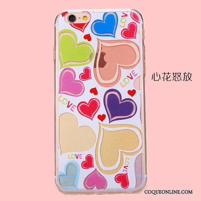 iPhone Se Fluide Doux Dessin Animé Nouveau Multicolore Incassable Téléphone Portable Coque De Téléphone