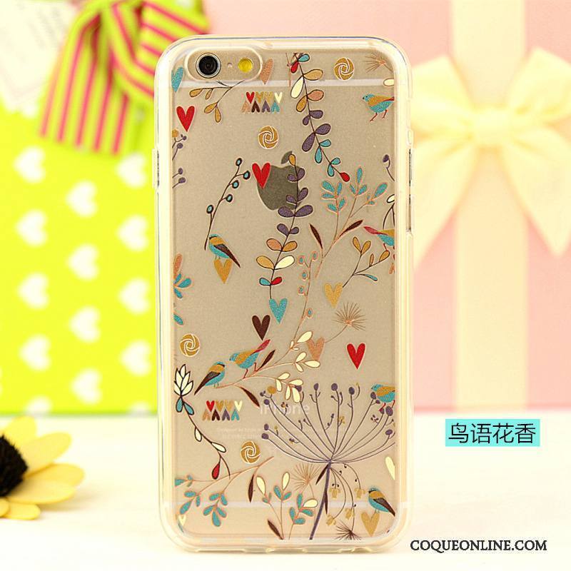 iPhone Se Fluide Doux Dessin Animé Nouveau Multicolore Incassable Téléphone Portable Coque De Téléphone