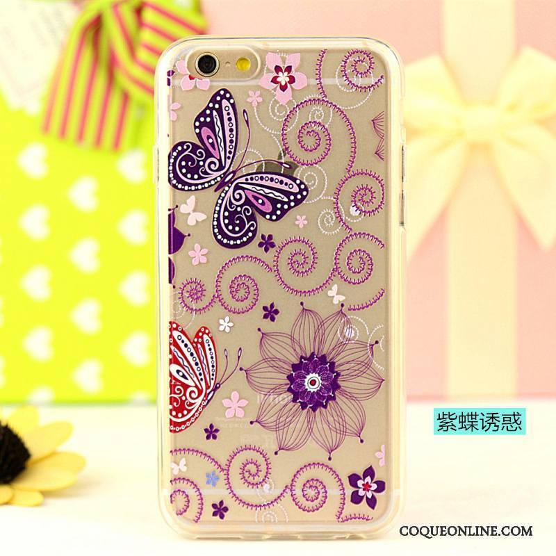 iPhone Se Fluide Doux Dessin Animé Nouveau Multicolore Incassable Téléphone Portable Coque De Téléphone