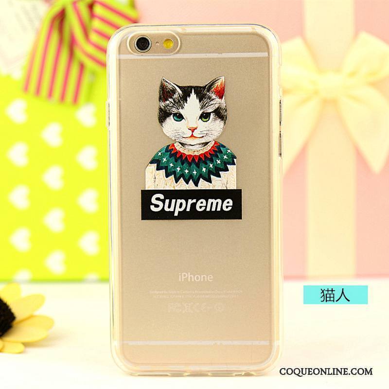 iPhone Se Fluide Doux Dessin Animé Nouveau Multicolore Incassable Téléphone Portable Coque De Téléphone