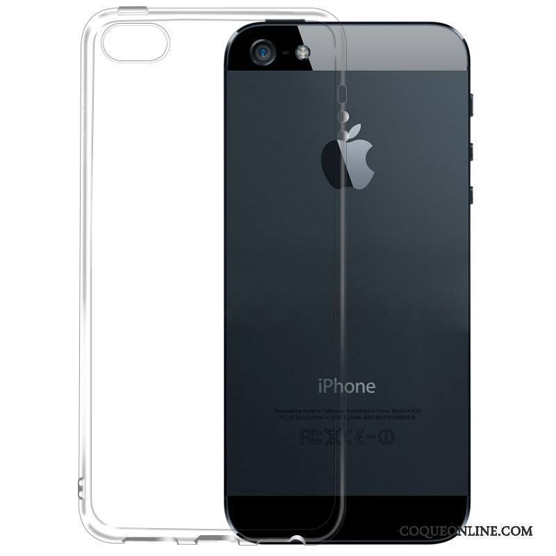 iPhone Se Protection Silicone Coque De Téléphone Placage Fluide Doux Tendance Incassable