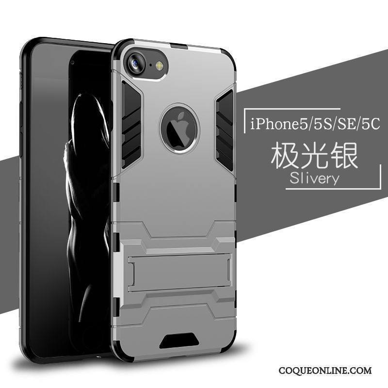 iPhone Se Silicone Coque Tendance Difficile Étui Tout Compris Protection