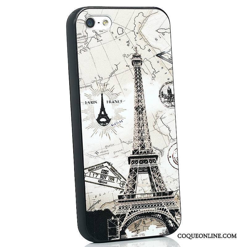 iPhone Se Silicone Tout Compris Étui Tendance Coque De Téléphone Protection Dessin Animé