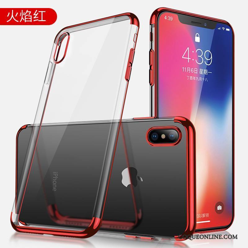 iPhone X Coque De Téléphone Transparent Nouveau Très Mince Tout Compris Or Incassable