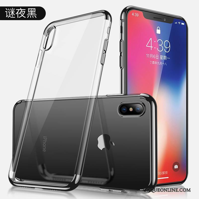 iPhone X Coque De Téléphone Transparent Nouveau Très Mince Tout Compris Or Incassable