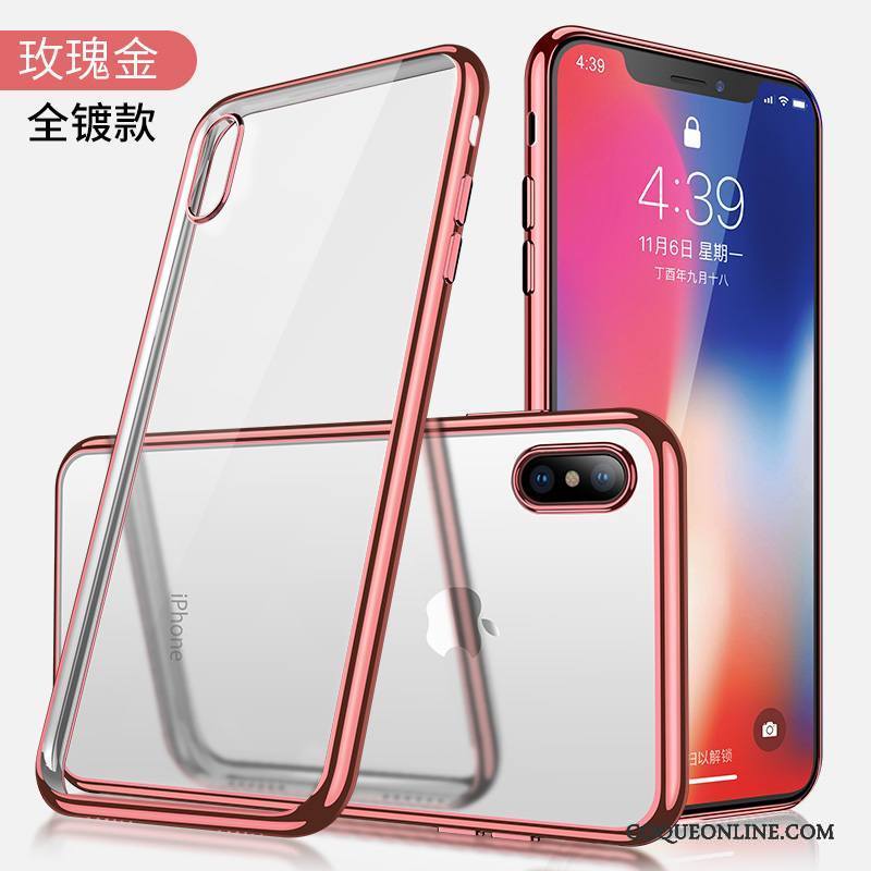 iPhone X Coque De Téléphone Transparent Nouveau Très Mince Tout Compris Or Incassable