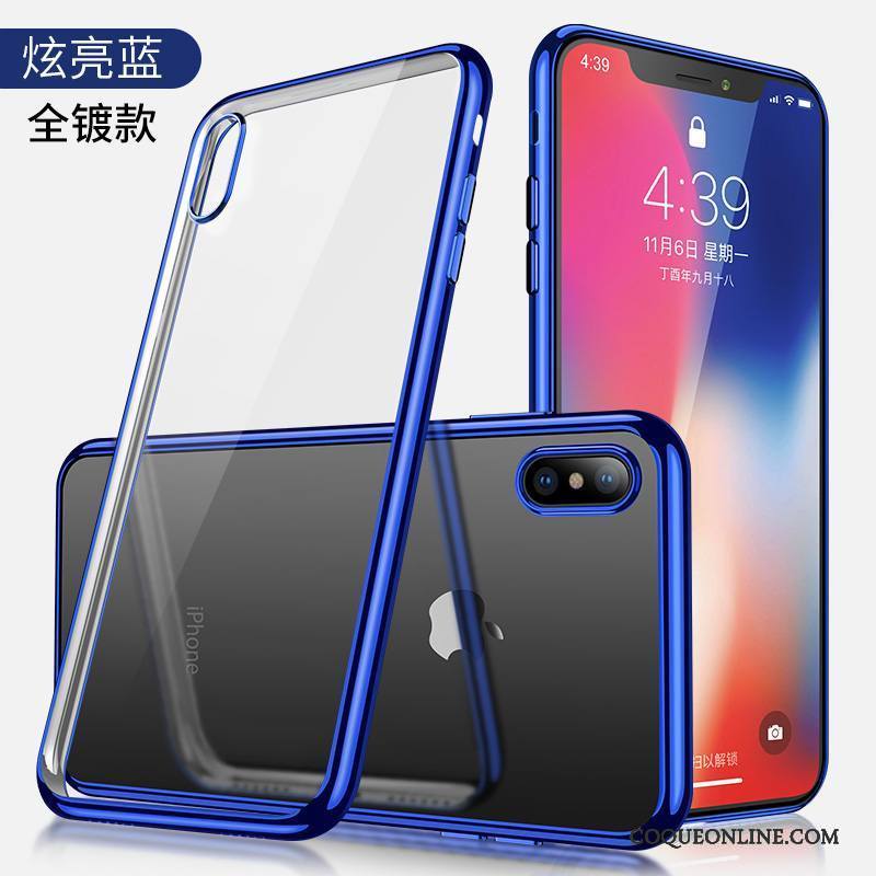 iPhone X Coque De Téléphone Transparent Nouveau Très Mince Tout Compris Or Incassable