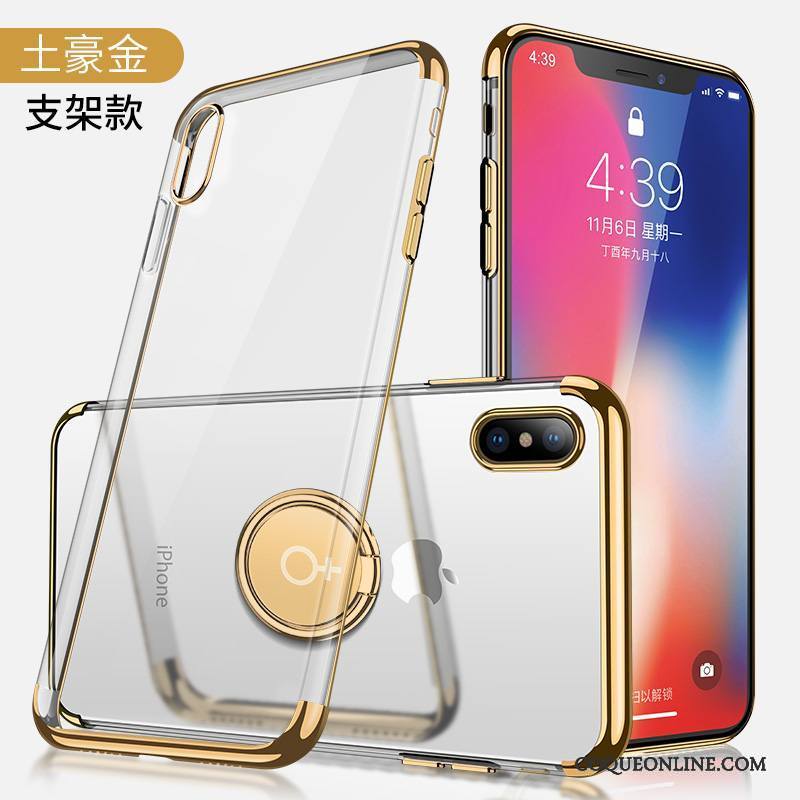 iPhone X Coque De Téléphone Transparent Nouveau Très Mince Tout Compris Or Incassable