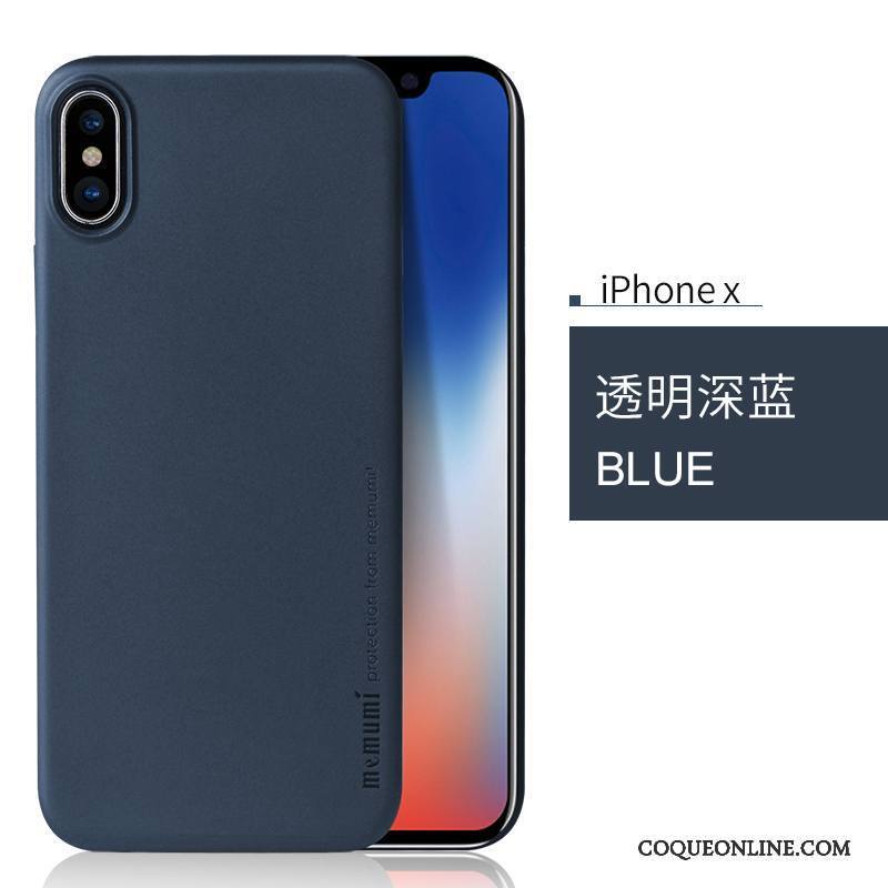 iPhone X Coque Délavé En Daim Difficile Noir Nouveau Très Mince Tout Compris