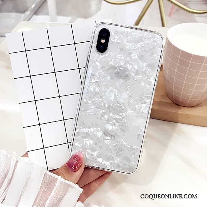 iPhone X Coque Étui Fluide Doux Rêver Protection Tout Compris Coquille Frais