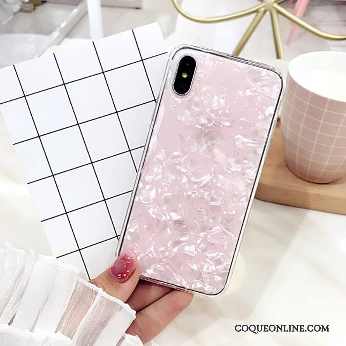 iPhone X Coque Étui Fluide Doux Rêver Protection Tout Compris Coquille Frais