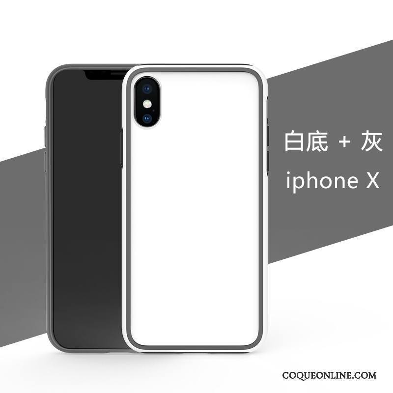 iPhone X Créatif Ornements Suspendus Étui Vert Incassable Coque De Téléphone Tout Compris