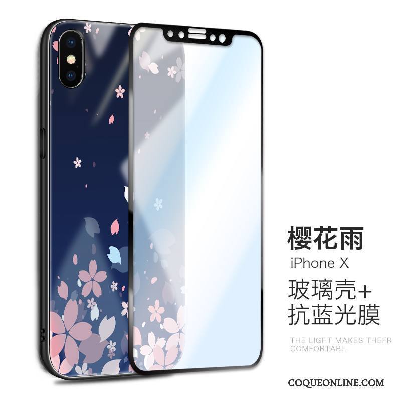 iPhone X Incassable Tout Compris Personnalité Silicone Nouveau Coque De Téléphone Tendance