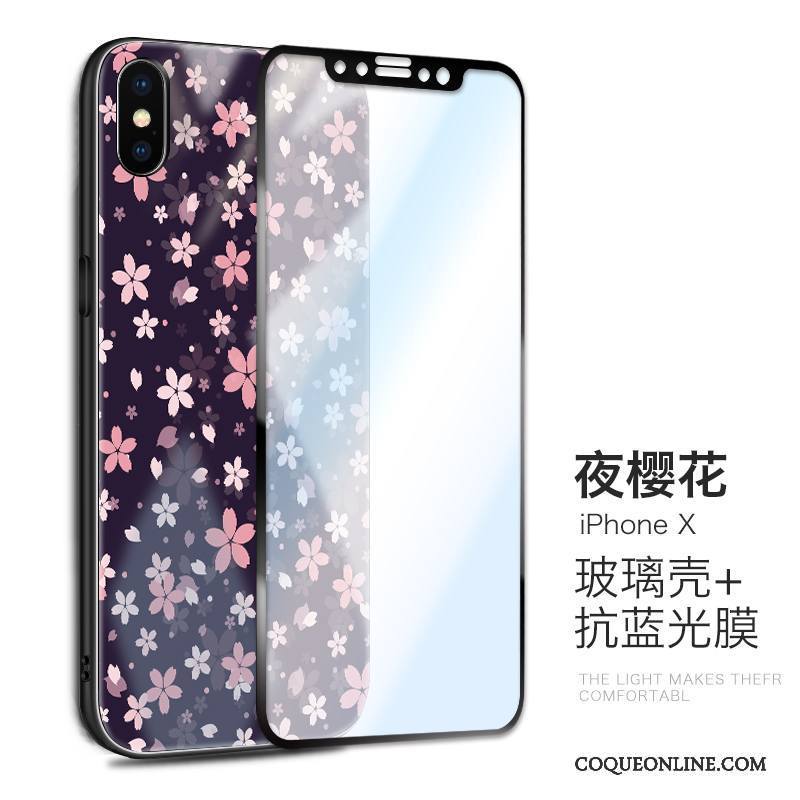 iPhone X Incassable Tout Compris Personnalité Silicone Nouveau Coque De Téléphone Tendance