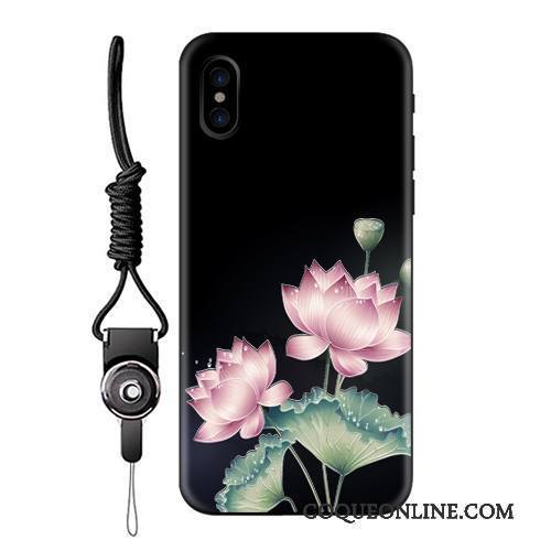 iPhone X Tout Compris Coque Nouveau Silicone Ornements Suspendus De Téléphone Tendance