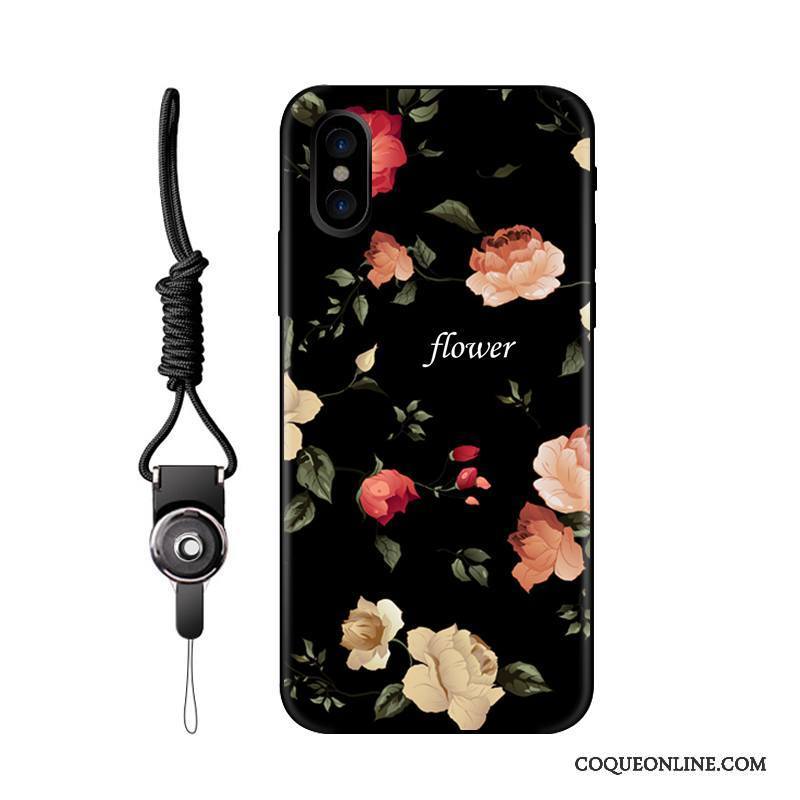 iPhone X Tout Compris Coque Nouveau Silicone Ornements Suspendus De Téléphone Tendance