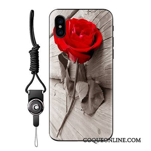 iPhone X Tout Compris Coque Nouveau Silicone Ornements Suspendus De Téléphone Tendance