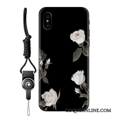 iPhone X Tout Compris Coque Nouveau Silicone Ornements Suspendus De Téléphone Tendance